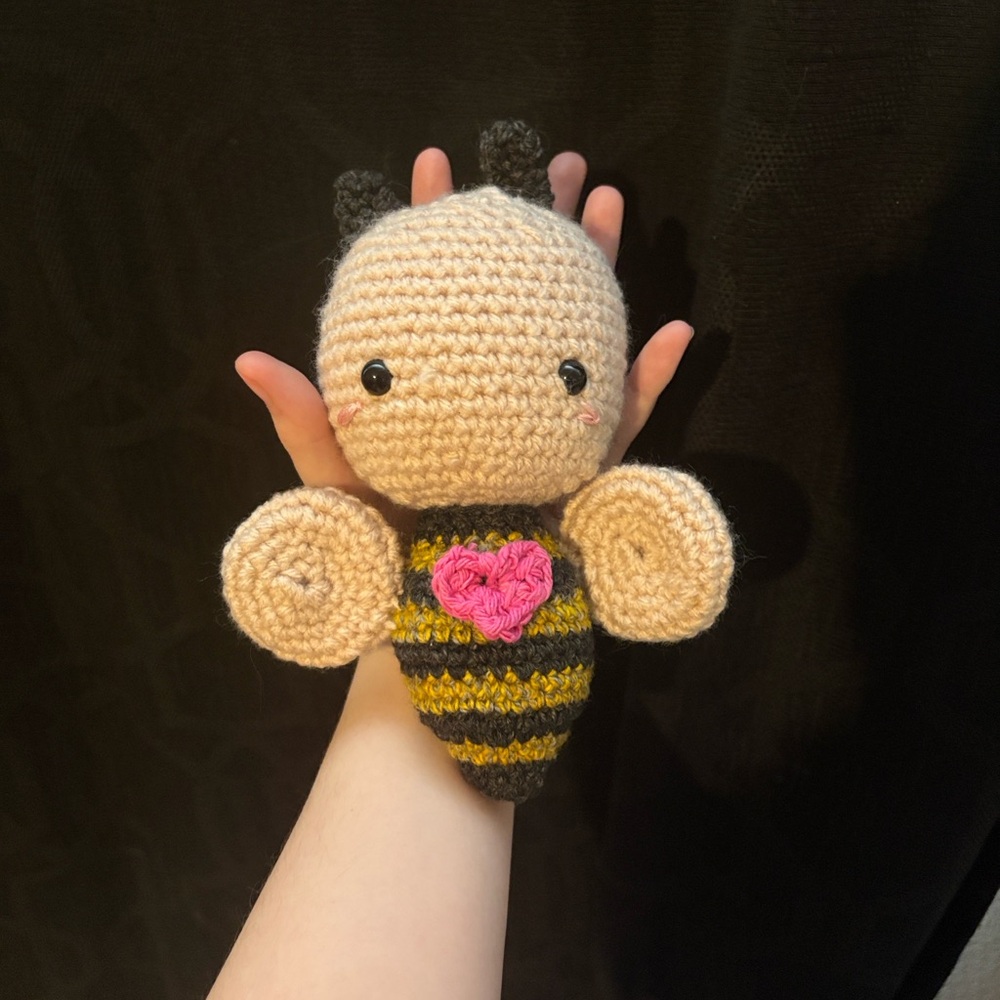 Handmade Crochet Bee Plush